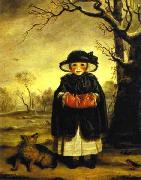Sir Joshua Reynolds Lady Caroline Scott as 'Winter' Spain oil painting artist
